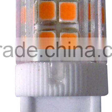 ce&rohs approved 4.5w 450lm g9 mini led