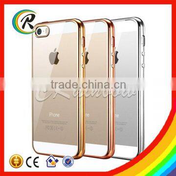 Cheap for apple mobile phone Metal plate phone case for iPhone 5