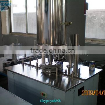 Factory sale automatic machine can cover seamer for juice milk beverage tea