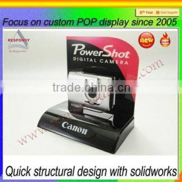 pop pos desk top camera sale acrylic display for cameras showcase