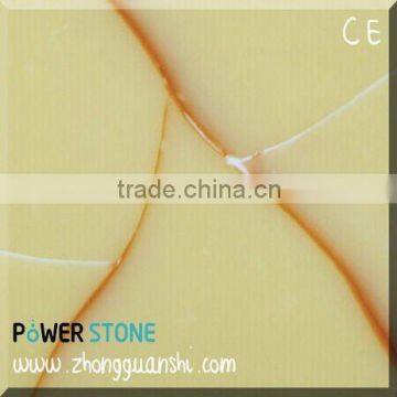 Yellow Jade Artificial Marble Backlit Resin Onyx