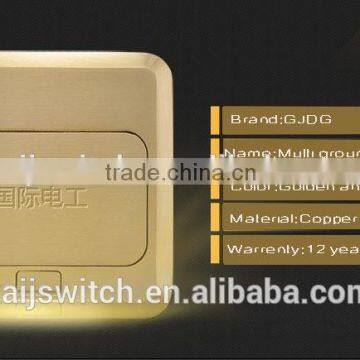 Multifunctional Aluminum Floor Sockets / Aluminum Floor Outlet photo-3