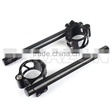 41mm Aluminum Adjustable Motorcycle Clip On Handlebars photo-2