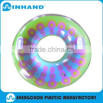 2016 Summer Nontoxic pvc inflatable childrens beach swimming rings,water rings