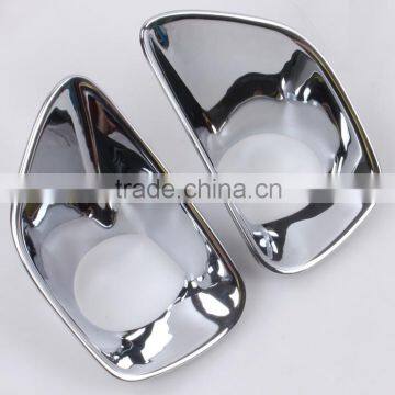 Front Fog Light Lamp Cover Trims ABS Chrome 2 Pcs For Grand Cherokee 2011 Accessories