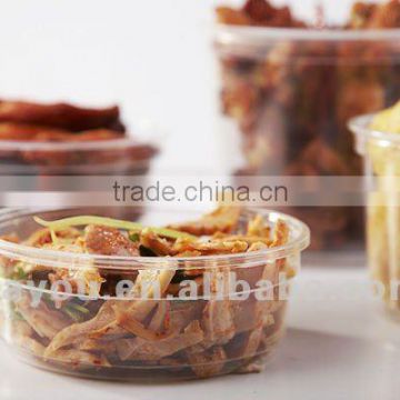 disposable plastic clear Deli cup and container