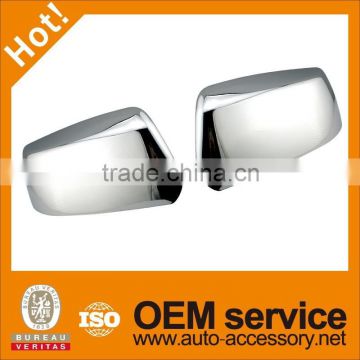 Half/Top chrome side mirror cover for 2015 Chevrolet Tahoe