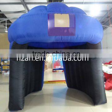 Giant Inflatable Sport Helmet Tent for Game Opening