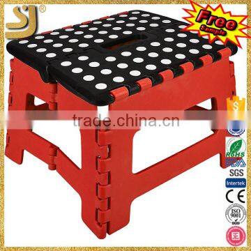 Folding Step Stool With Printing, Discount Outdoor Folding Stool Mould photo-5