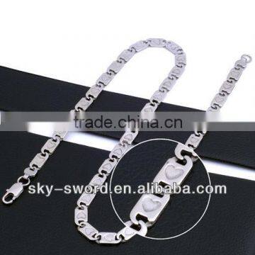 Hot sale 316 Stainless Steel Necklaces Jewelry(QN10015)