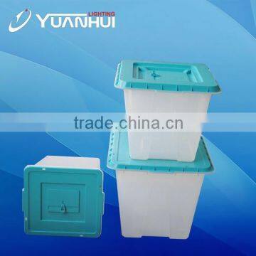 Plastic transparent voting box