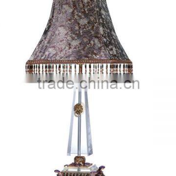 RORO Majestic Demeanor enamel crystal glass table lamp home decoration craft and gift