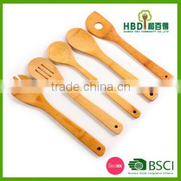 wooden solid spoon set