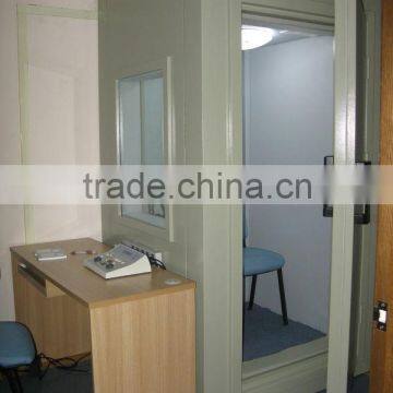 Shielded room for test hearing