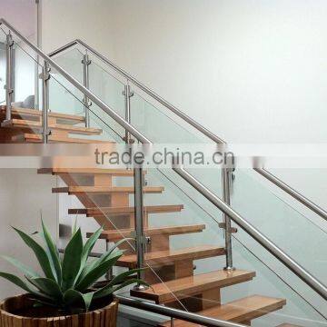 Luxury Glass staircase(PR-L1095)