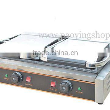 Commercial Use Non-stick 220v Electric Smooth Double Contact Grills