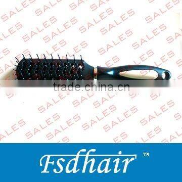 Plastic hair brush