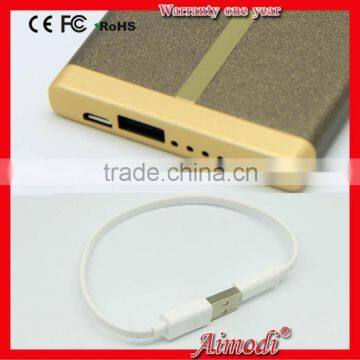 2015 Factory direct deal Power Banks 5V 2.1A double usb portable Power Bank