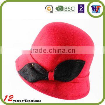 High Quality Wool Cap Felt Available Fedora Feather Hats For Sale Cheap Made In China photo-3
