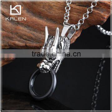 Guangzhou top quality meaningful stainless steel pendant necklace