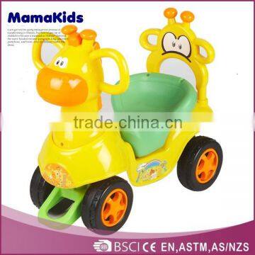 Mini kids toys bike wholesale 4-wheel childrens plastic ride-on car