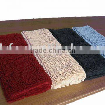 Microfiber chenille fabric