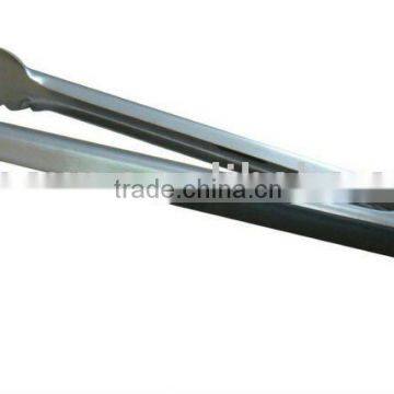 stainless steel food tongs serving tongs with anti-slip TPR