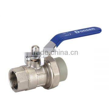 PPR Ball Cock Single union Male Threaded China PPR Supplier