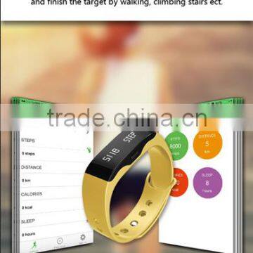 New fashion Bluetooth Smart Bracelet with Sleep Monitoring for both Android and IOS