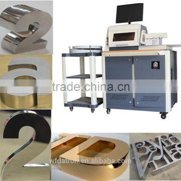 CNC Channel letter bending machine manufacturer for stainless steel aluminum outdoor LED letter signs