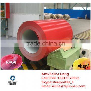 CGCC Color coated PPGI/ GI steel coil 0.3*1000mm