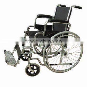 Lightweight Steel Manual Wheelchair for Elderly and Handicapped photo-2