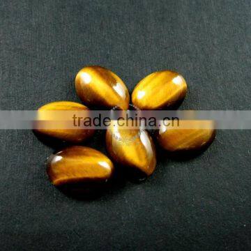 10x14mm oval tiger eye DIY cabochon supplies for pendant charm ring earring settings 4120058