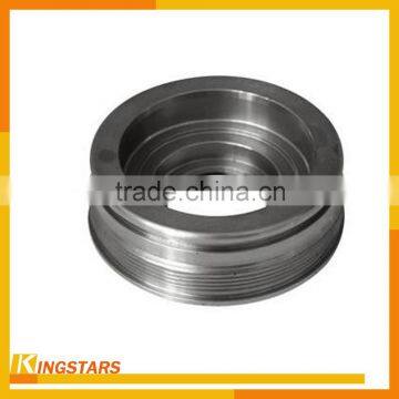 High Precision Turned Parts, Chrome Plating / Powder Coating Aluminum CNC Machining photo-3