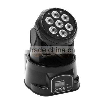 Mini 7X10W 4in1 Moving Head Light Pro Stage DJ Equipment Lighting photo-2