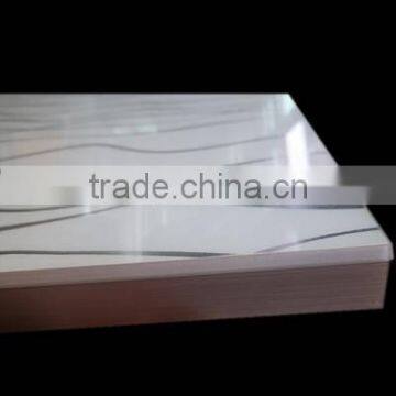 decorative high glossy acrylic faced MDF board