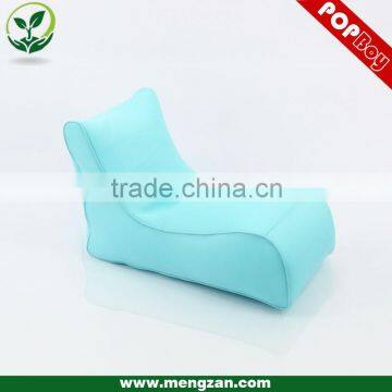 Low-Back bean bag recliner chair, Sandwich fabric bean bag settee
