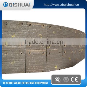 High hardness wear plate used on mill scraper in coal fired power