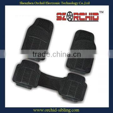 high quality odor-free 3pcs universal pvc car floor mat