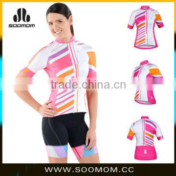 2014 new summer 100% polyester women's cycling clothing