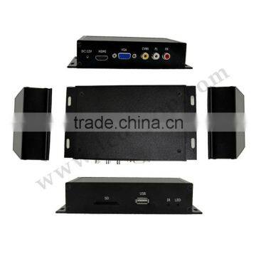 Metal Shell VGA Output Video Digital Signage Full hd 1080p Media Player Dvi Box photo-5