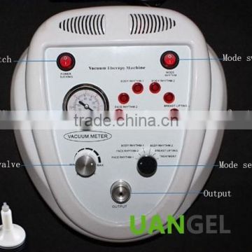 women big chest massage with vacuum instrument