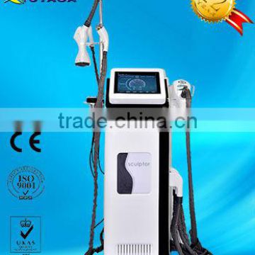 New N8+2 cavitation rf vacuum body fat roller massage machine