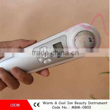 Portable Cold and Hot Facial Massager Face Lifting Lift Wrinkle Remover Skin Tightening Skin Rejuvenation Care Beauty Equipment