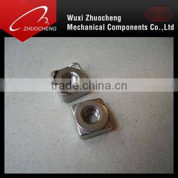 High Strength low carbon steel din928 DIN929 square weld nut