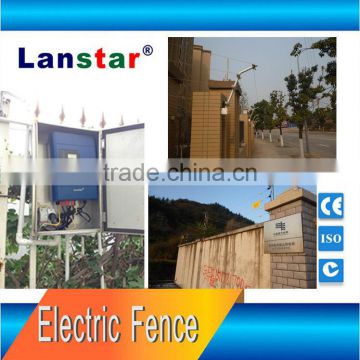 Intelligent residential security electric fence energizer