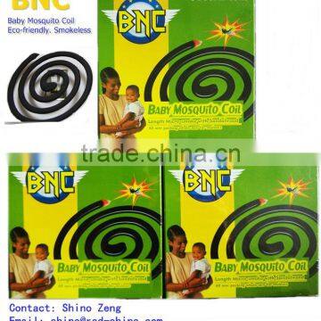 Quanzhou Factory Wholesale Smokeless BNC Baby Mosquito Coil