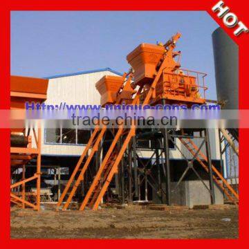 Good Service High Efficiency HZS25 Skip Hopper Precast Concrete Batching Plant