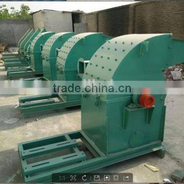 Tree leaves straw cutting corncob chipper equipment machine with moto