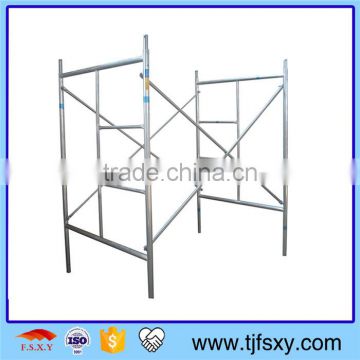 galvanized scaffolding